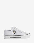 Karl Lagerfeld Sneaker Klls62 Kampus Max Nft Patch Lo Lace White