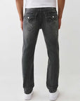 True Religion Rocco Big T Flap 32in Distortion Grey Wash With Rips