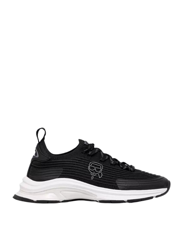 Karl Lagerfeld Sneaker Lux Finesse Plex Ikonic Knit Black