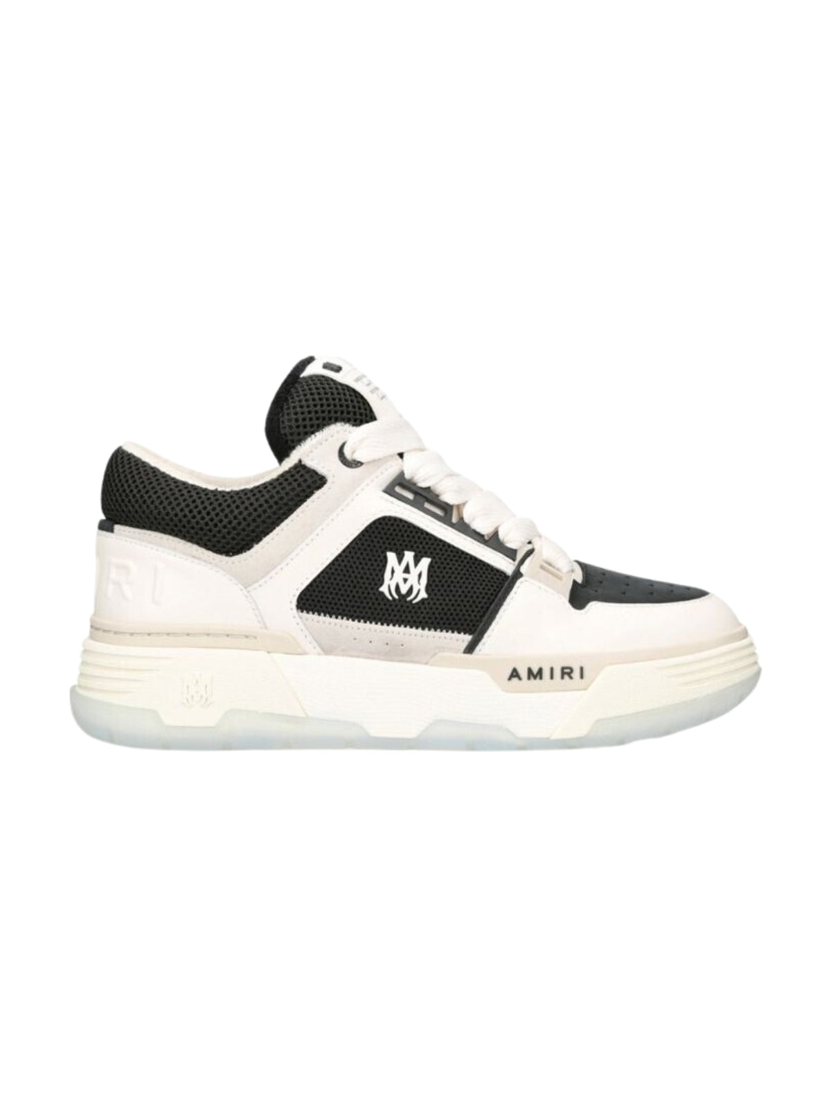 Amiri Sneaker Patch Logo White-Black – AL Capone Premium