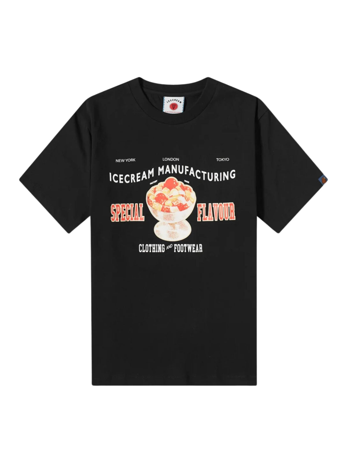 Ice-Cream T-Shirt Special Flavour Black