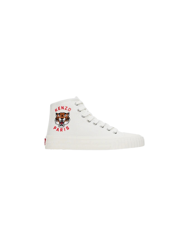 Kenzo Sneaker High Top Tiger White