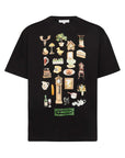 Jw Anderson T-Shirt Diorama Printed Black