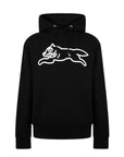 Ice-Cream Hoodie Running Dog Black