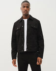 True Religion Trucker Jacket 2Sb Body Rinse Black