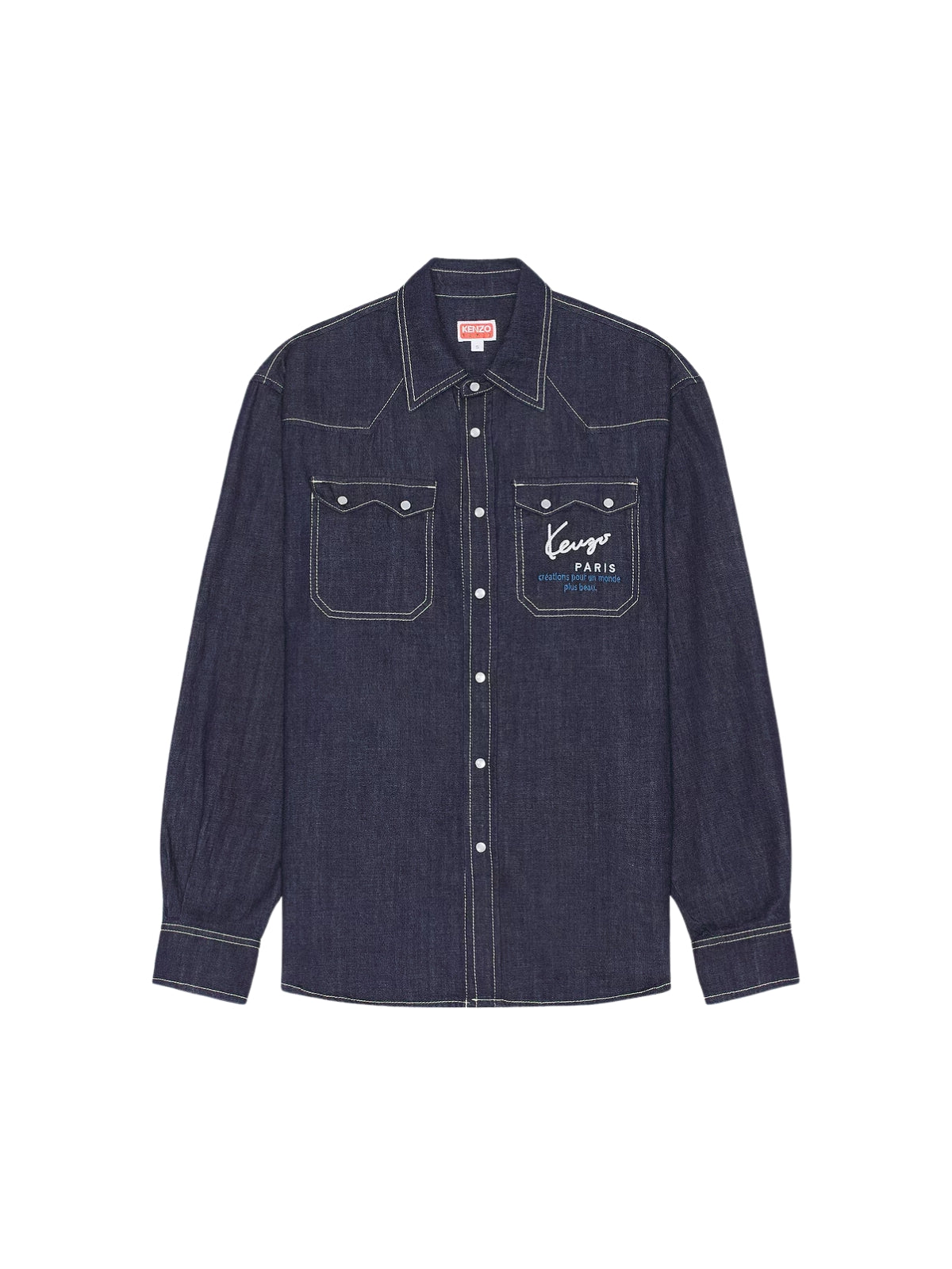 Kenzo Shirt Western Creations Blue
