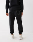 True Religion Jogger Big T Jet Black/Winter White