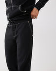 True Religion Jogger Big T Jet Black/Winter White