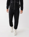 True Religion Jogger Big T Jet Black/Winter White