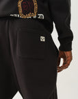 True Religion Patch Embro Jogger Jet Black