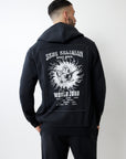 True Religion Blazing Tour Applique Zip Hood Phantom