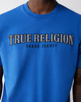 True Religion Ss Reflective Arch Tee Galaxy Blue