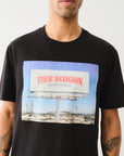 True Religion Ss Billboard Tee Jet Black
