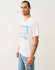 True Religion Ss Billboard Tee Optic White