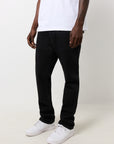 True Religion Ricky Sn Flap Crystal Logo 2Sb Black Rinse
