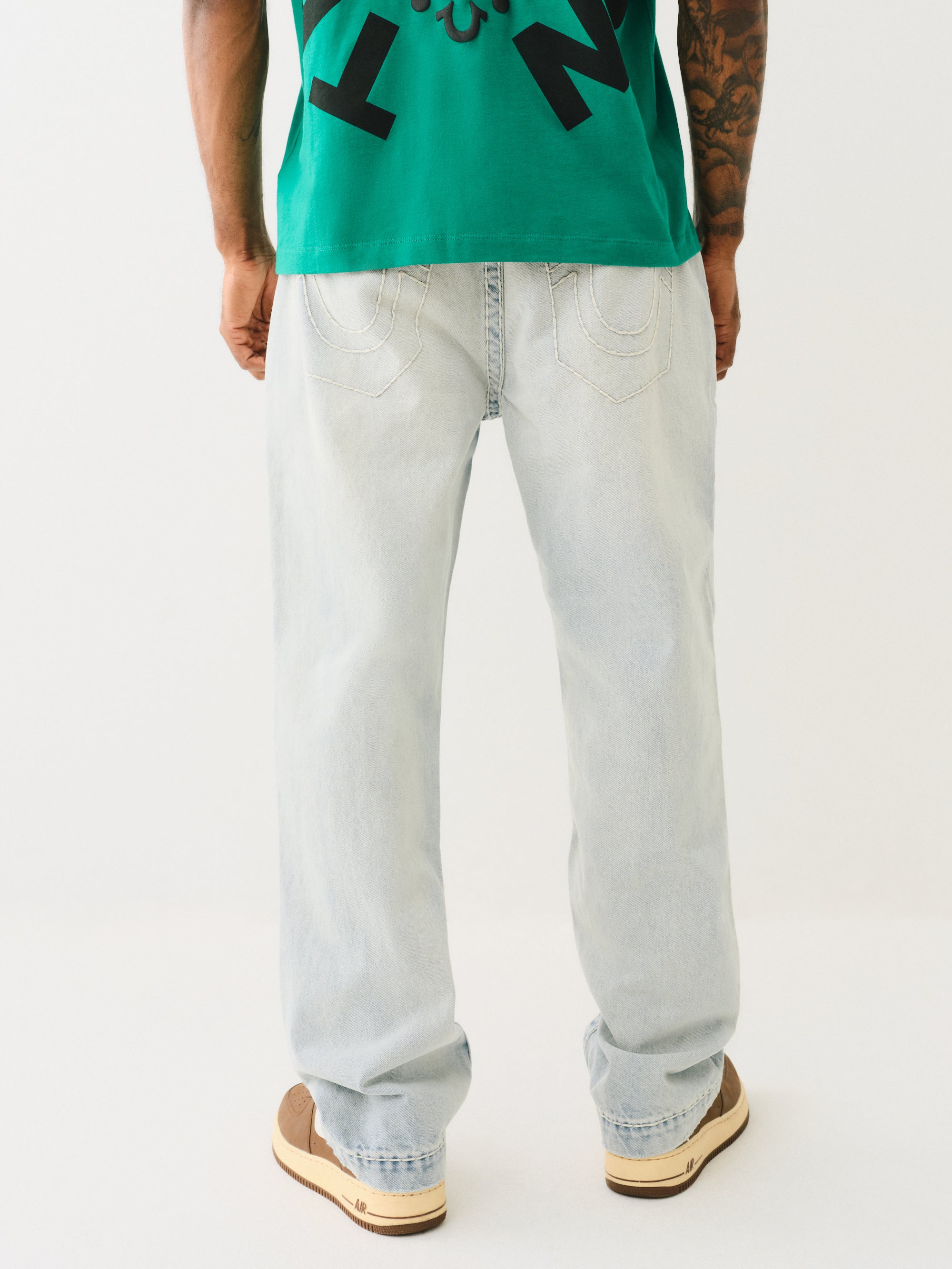 True Religion Jeans Blue Collar Super T Bobby 32In-AL Capone Premium