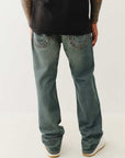 True Religion Ricky Super T Flap 34In Midnight Warehouse Dark Wash