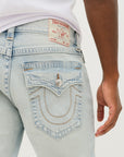 True Religion Rocco Sn Flap 32 Inseam Drover Light Wash