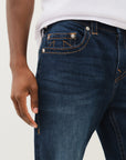 True Religion Rocco Sn No Flap 32In Damon Dark Wash
