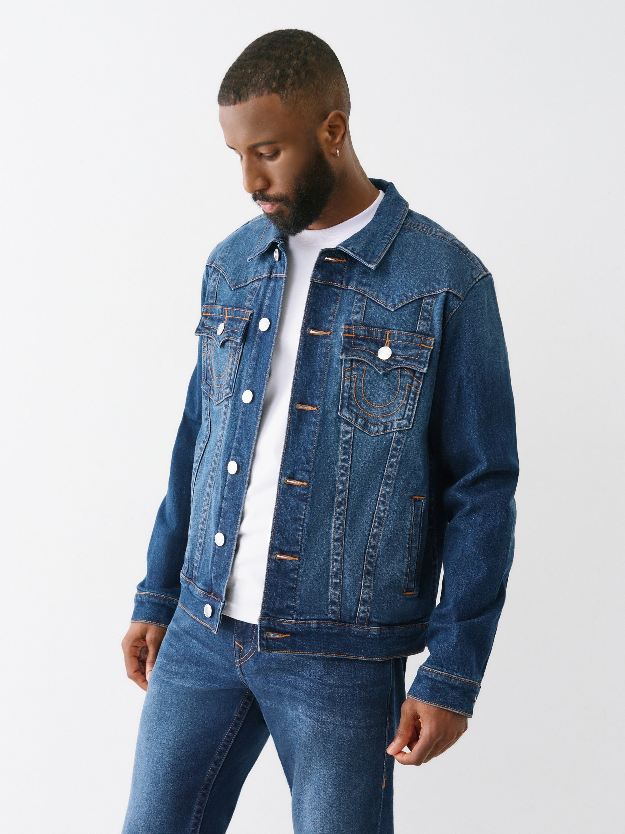 True Religion Jimmy Jacket Sn Damon Dark Wash – AL Capone Premium