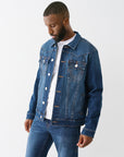 True Religion Jimmy Jacket Sn Damon Dark Wash