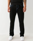 True Religion Ricky Super T Flap 34In 2Sb Black Rinse