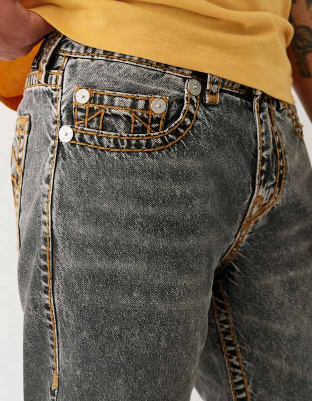 True Religion Ricky Super T Nf 34In Resistance Black Wash - AL