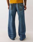 True Religion  Vinny Super T Flap 34In Medium Wash