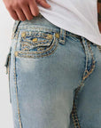 True Religion  Vinny Super T Flap 34In Medium Wash