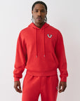 True Religion Hoodie Mesh Srs Pullover Trv Red