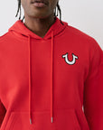 True Religion Hoodie Mesh Srs Pullover Trv Red