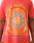 True Religion Ss Rock N Roll Tee Molten Lava