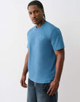 True Religion Ss Vintage Puff Buddha Tee Midnight