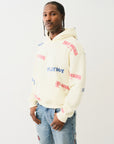 True Religion Pb X Tr Cinched Pull Over Solitary Star Cream