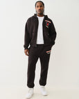 True Religion Pb X Tr Fleece Jogger Jet Black