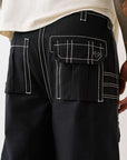 True Religion Baggy Utlity Big T Pant Black