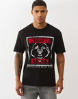 True Religion T-Shirt Flock Original Stitch Black