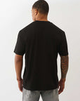 True Religion T-Shirt Flock Original Stitch Black