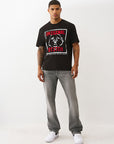 True Religion T-Shirt Flock Original Stitch Black