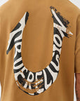 True Religion Painted Hs Oversized Tee Chipmunk