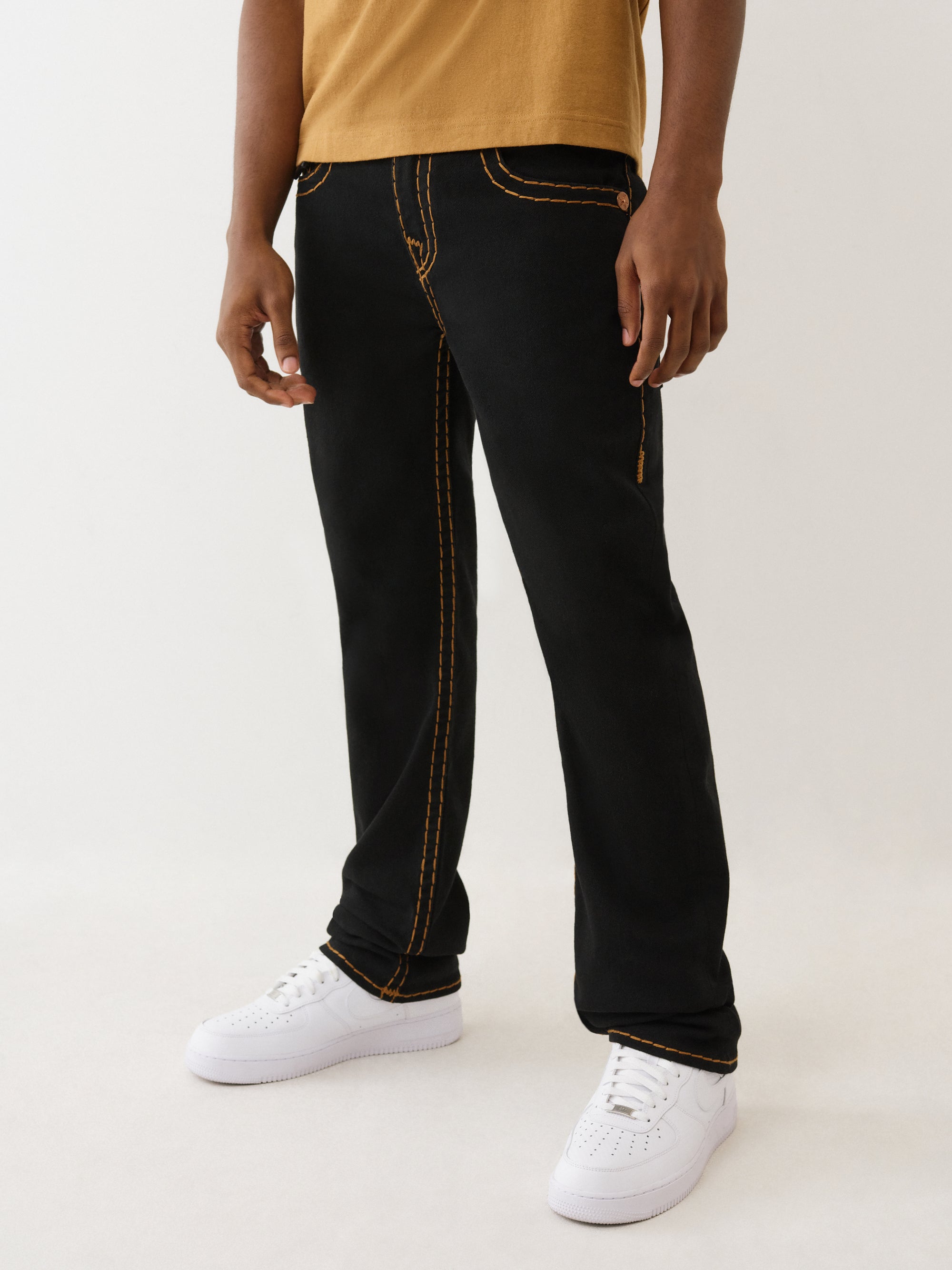 True Religion Ricky Super T Flap 34In 2Sb Black Rinse