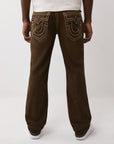 True Religion Ricky Big T Flap 34In Charlatans Brown Wash