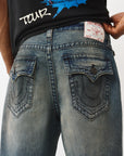 True Religion Vinny Sn Flap 34In Warm Sand Medium Wash