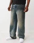 True Religion Vinny Sn Flap 34In Warm Sand Medium Wash