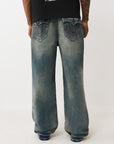 True Religion Vinny Sn Flap 34In Warm Sand Medium Wash