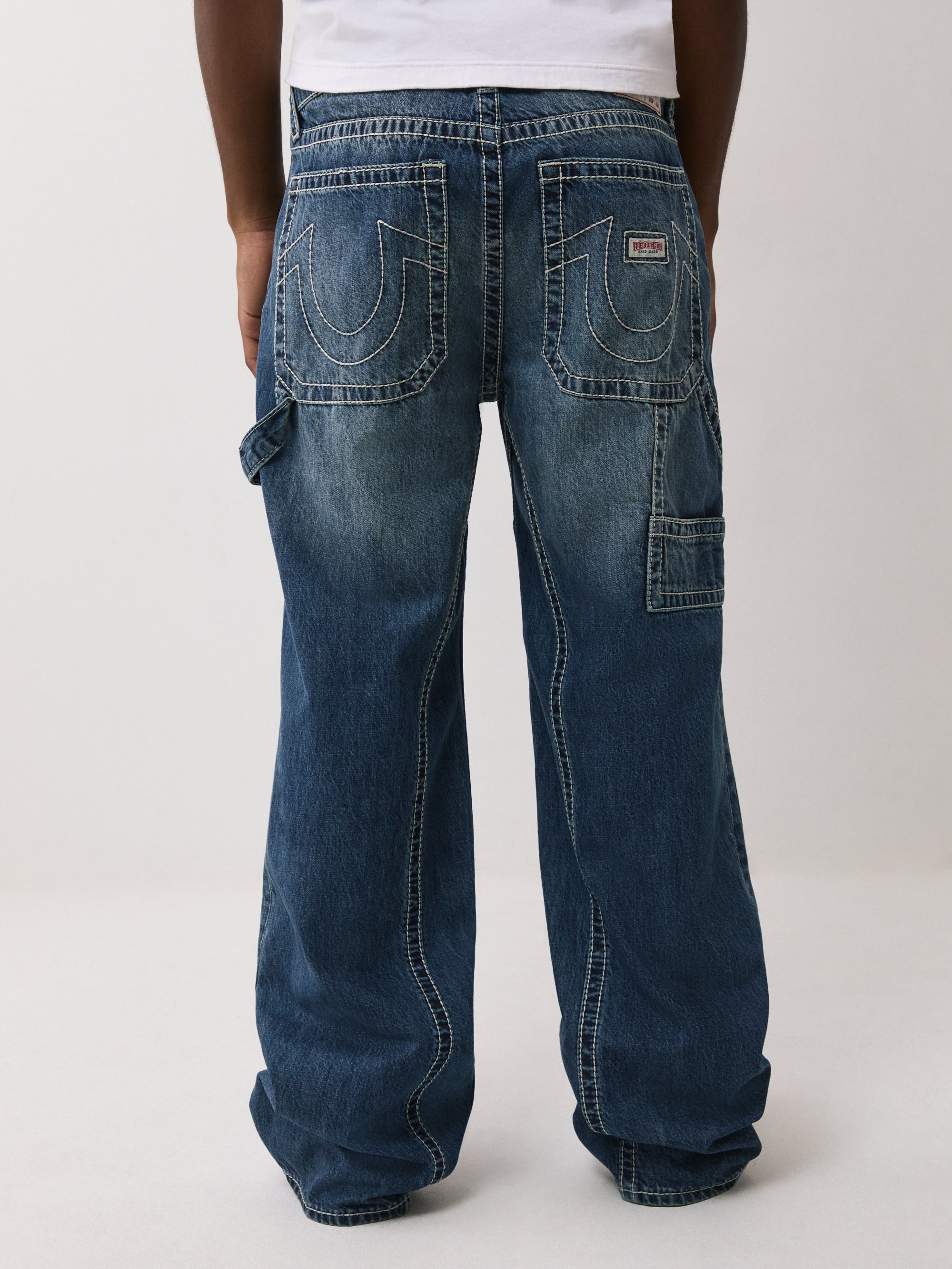 True Religion Vinny Carpenter Big T Nf 34In Red Wine Medium Wash
