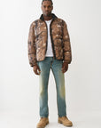 True Religion Jacket Forest Puffer Camo