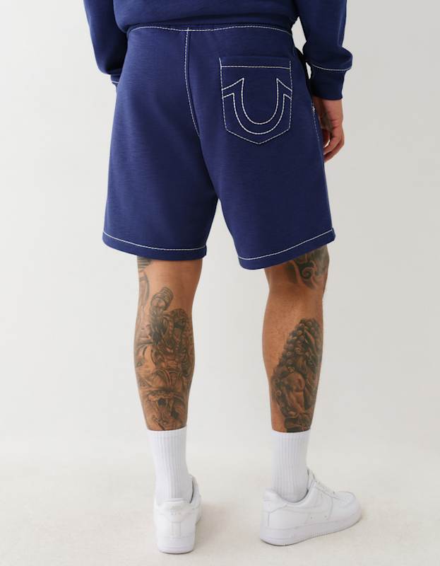 True Religion Big T Slub Short Medieval Blue