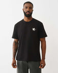 True Religion Ss World Tour Tee Jet Black