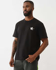 True Religion Ss World Tour Tee Jet Black